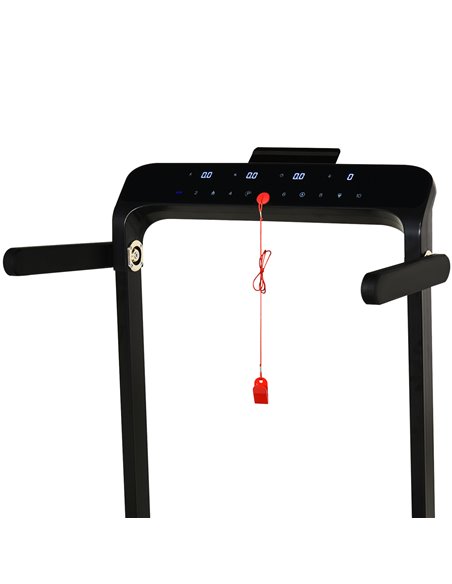 HOMCOM Folding Treadmill, 1.85HP Installation-Free Walking Jogging Running Machine, 12KM/H with 12 Pre-Programs and LED Display  - pic 108142 | FastDaddyshop
