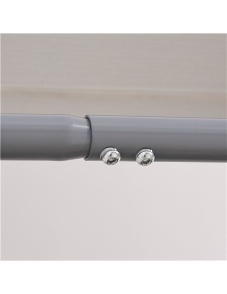 HOMCOM Pull-Up Bar for Doorway, Home Fitness Door Horizontal Bar Push up Bar for Indoor Gym Upper Body Workout, Grey A91-103 - pic 108151 | FastDaddyshop