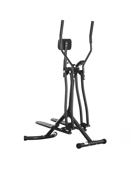 HOMCOM Air Walker Glider, Cross Trainer Fitness Machine, with LCD, for Home Gym, Black A90-137BK - pic 108269 | FastDaddyshop