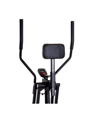 HOMCOM Air Walker Glider, Cross Trainer Fitness Machine, with LCD, for Home Gym, Black A90-137BK