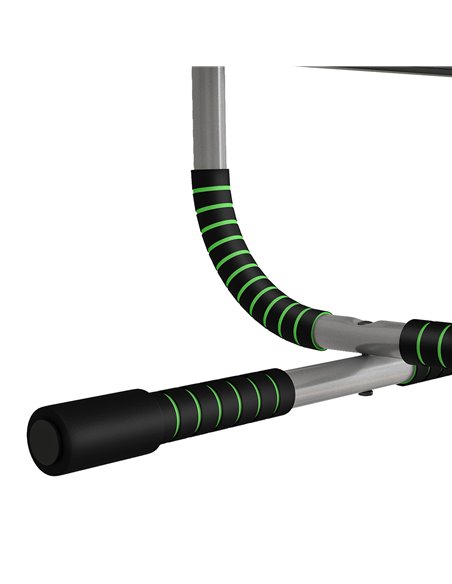 HOMCOM Pull-Up Bar for Doorway, Home Fitness Door Horizontal Bar Push up Bar for Indoor Gym Upper Body Workout, Green A91-103V02 - pic 108286 | FastDaddyshop
