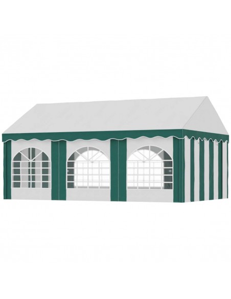 Outsunny 6 x 4m Garden Gazebo with Sides, Six Windows and Double Doors - pic 10878 | FastDaddyshop