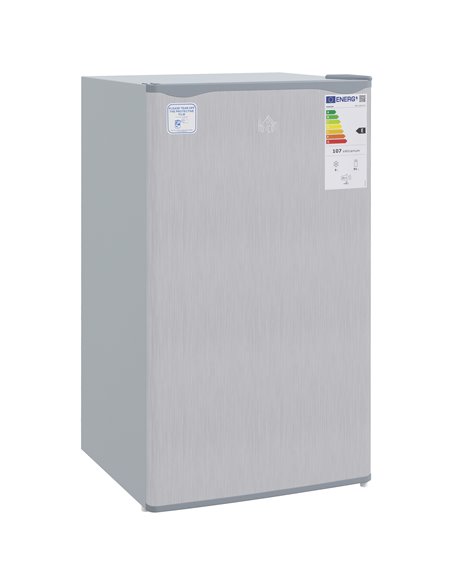 HOMCOM 91 Litre Freestanding Under Counter Fridge Freezer with Chiller Box, Reversible Door, Adjustable Thermostat, 47.5cm Wide, - pic 109232 | FastDaddyshop