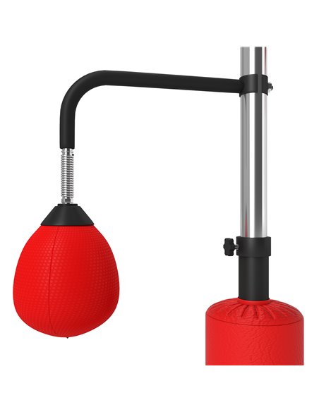 HOMCOM 3-in-1 Boxing Punching Bag, Freestanding with 2 Speed Bals, 360° Reflex Bar, 160-230cm Adjustable Height, Red A91-120V00R - pic 109627 | FastDaddyshop