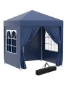 Outsunny Pop Up Gazebo Canopy, size 2x2m, Blue