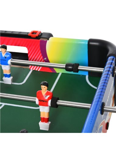 HOMCOM Folding Multi Gaming Table 4 in 1 Hockey, Football Table, Table Tennis, Billiards For Play Fun A70-048