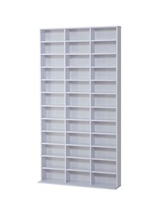 HOMCOM 33 Adjustable Compartment Storage Unit - White 836-014WT