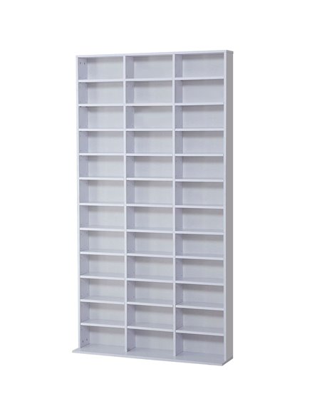 HOMCOM 33 Adjustable Compartment Storage Unit - White 836-014WT - pic 109835 | FastDaddyshop