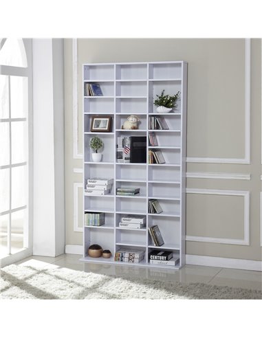 HOMCOM 33 Adjustable Compartment Storage Unit - White 836-014WT