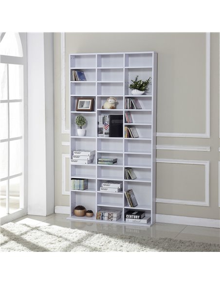 HOMCOM 33 Adjustable Compartment Storage Unit - White 836-014WT - pic 109836 | FastDaddyshop