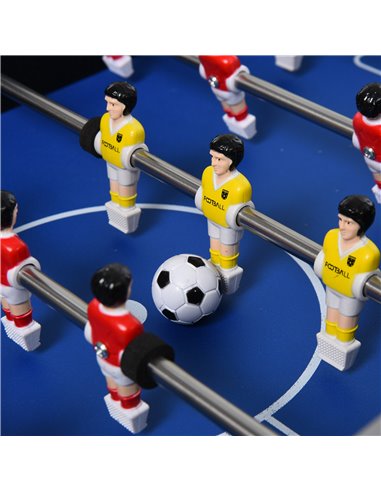 HOMCOM 29 Inch Mini Tabletop Football Foosball Gaming Table  Play Fun Game Toy 74.5L x 36.1W x 12H CM A70-055V01