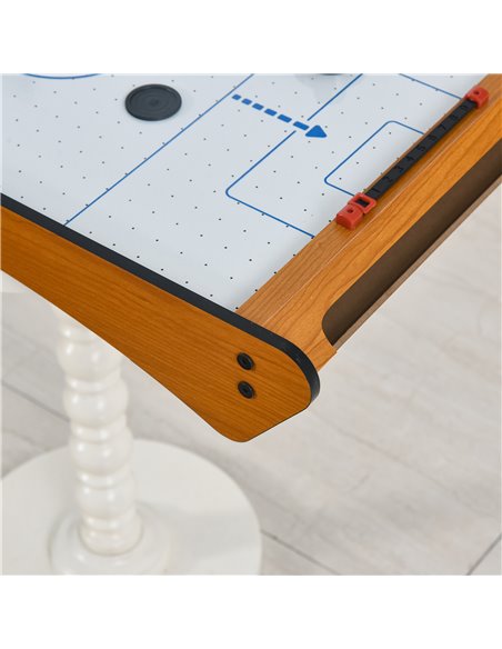 HOMCOM 2.5FT Tabletop Air Hockey Game Table Wooden Portable Party Gaming Toy for Kids Children Adult A70-050ND - pic 109951 | FastDaddyshop