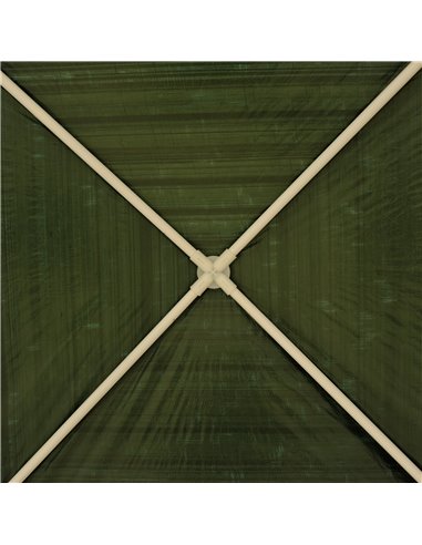 Outsunny 2.7m x 2.7m Garden Gazebo Marquee Party Tent Wedding Canopy Outdoor(Green)