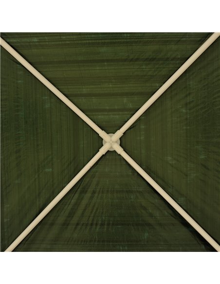 Outsunny 2.7m x 2.7m Garden Gazebo Marquee Party Tent Wedding Canopy Outdoor(Green) - pic 11005 | FastDaddyshop