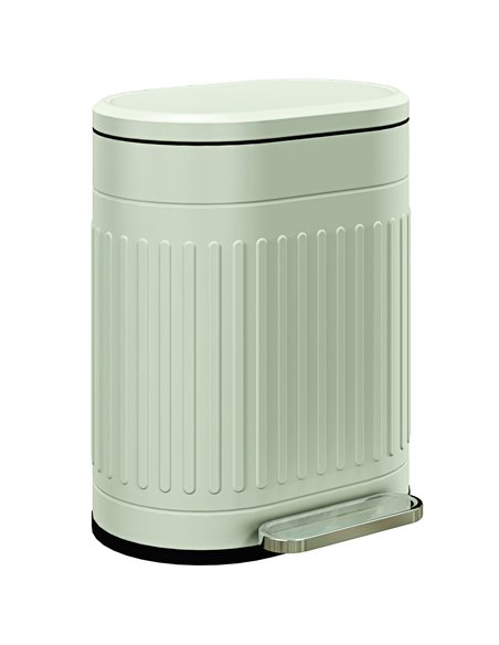 HOMCOM 20 Litre Pedal Bin, Fingerprint Proof Kitchen Bin with Soft-close Lid, Metal Rubbish Bin with Foot Pedal and Removable In - pic 110456 | FastDaddyshop