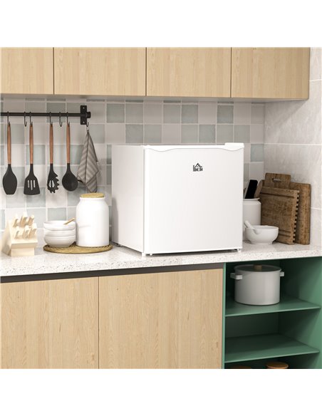 HOMCOM 35L Mini Freezer, -24℃ to -14℃ Temperature - White 800-127V70WT - pic 110538 | FastDaddyshop