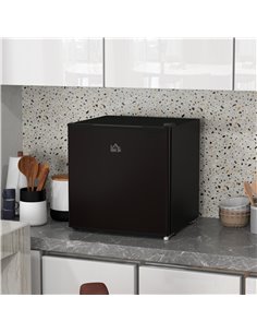 HOMCOM 35L Mini Freezer, -24℃ to -14℃ Temperature - Black 800-127V70BK 2