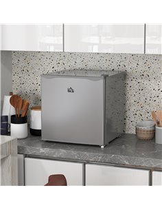 HOMCOM 35L Mini Freezer, -24℃ to -14℃ Temperature - Grey 800-127V70GY 2