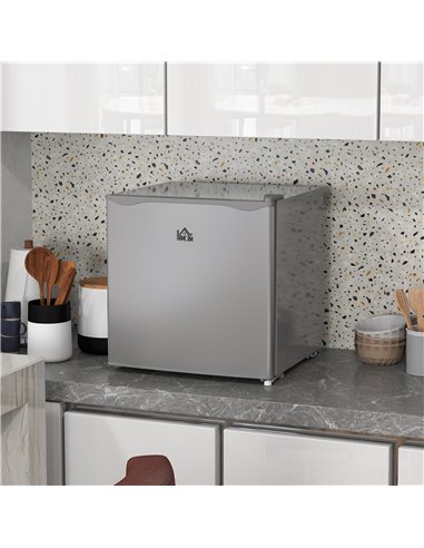HOMCOM 35L Mini Freezer, -24℃ to -14℃ Temperature - Grey 800-127V70GY