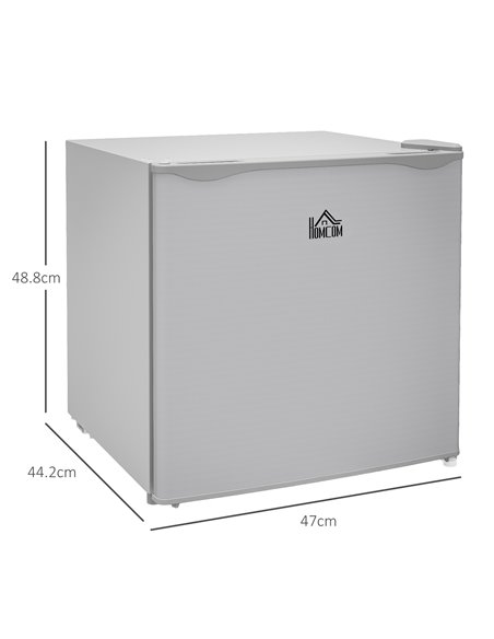 HOMCOM 35L Mini Freezer, -24℃ to -14℃ Temperature - Grey 800-127V70GY - pic 110557 | FastDaddyshop