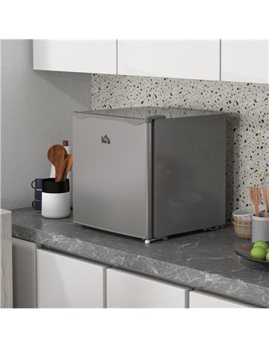 HOMCOM 35L Mini Freezer, -24℃ to -14℃ Temperature - Grey 800-127V70GY