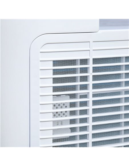 HOMCOM 20L/Day Portable Dehumidifier for Home, with LED Screen, Sleep Mode, 24H Timer, Electric Air Dehumidifier for Damp Laundr - pic 110806 | FastDaddyshop