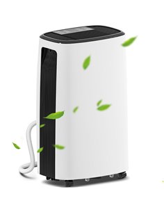 HOMCOM 16l/Day Dehumidifier, with Washable Filter and Timer - White 821-036V70WT