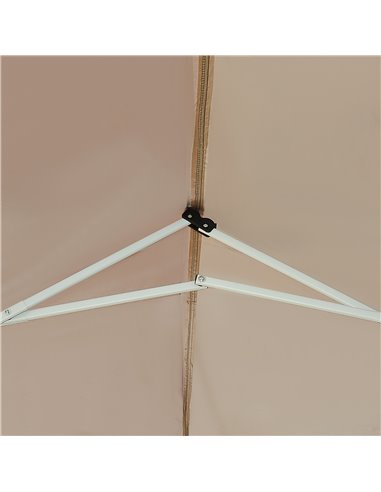Outsunny Pop Up Gazebo Marquee, size(6m x 3m)-Coffee