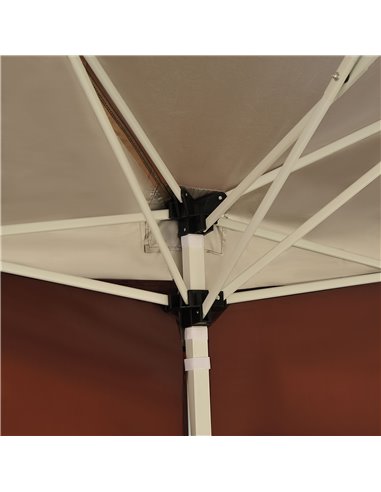 Outsunny Pop Up Gazebo Marquee, size(6m x 3m)-Coffee