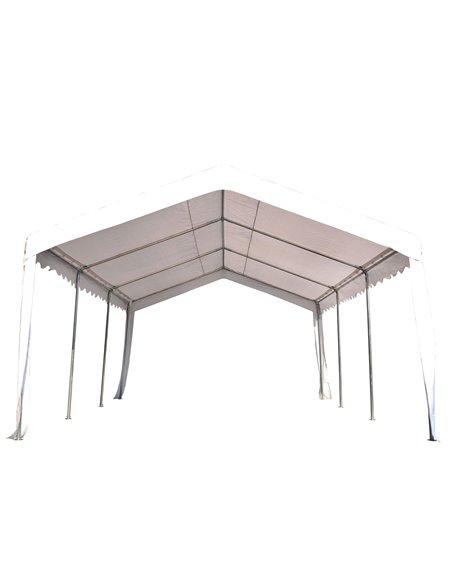 Outsunny Gazebo, Steel Frame, Water Resistant, size 6x4 m-Whtie - pic 11155 | FastDaddyshop