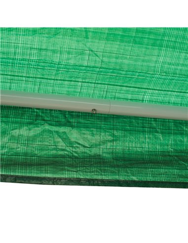 Outsunny 6 x 3 m Party Tent Gazebo Marquee Outdoor Patio Canopy Shelter with Windows and Side Panels Green