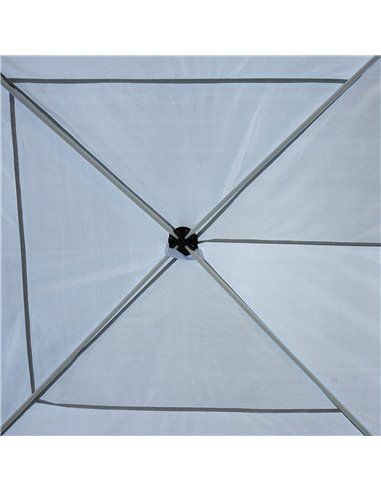 Outsunny 6x3 m Pop-Up Gazebo-White Oxford Cloth/Steel