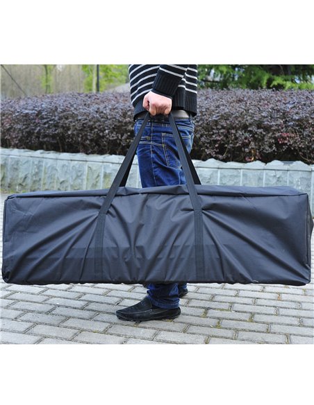 Outsunny 6x3 m Pop-Up Gazebo-White Oxford Cloth/Steel - pic 11296 | FastDaddyshop