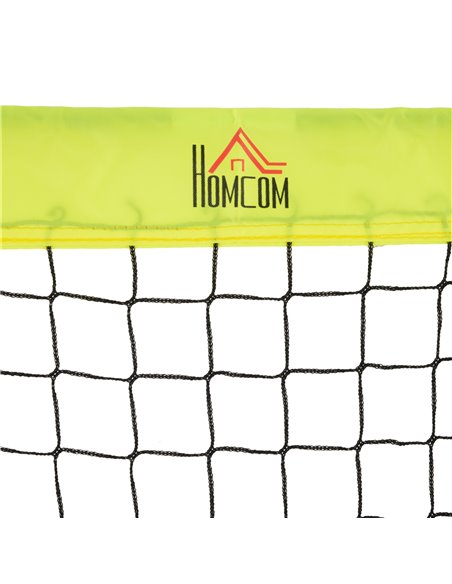 HOMCOM Two Football Goal Nets, Foldable Outdoor Sport Training Equipment, for Teens, Adults, with Carrying Bag, Yellow A62-015V0 - pic 113182 | FastDaddyshop