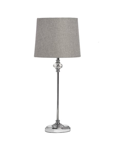 Hill Interiors Florence Chrome Table Lamp 17589 - pic 113263 | FastDaddyshop