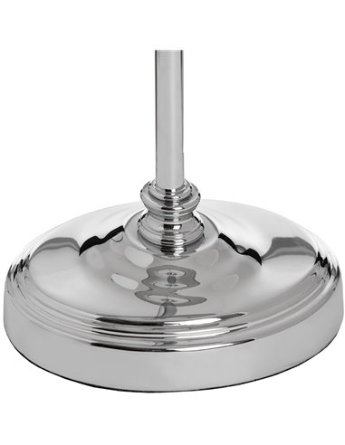 Hill Interiors Florence Chrome Table Lamp 17589