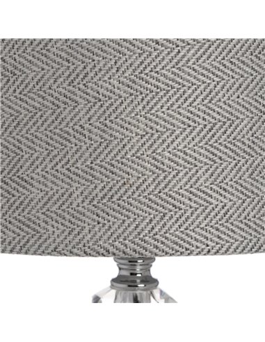 Hill Interiors Florence Chrome Table Lamp 17589