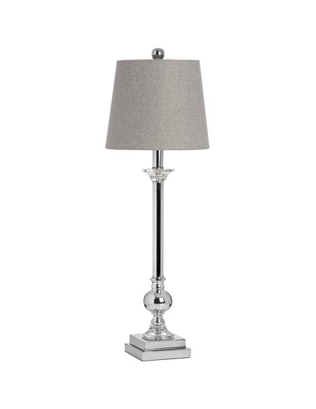 Hill Interiors Milan Chrome Table Lamp 17590 - pic 113268 | FastDaddyshop