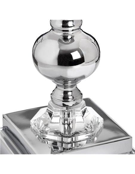 Hill Interiors Milan Chrome Table Lamp 17590 - pic 113269 | FastDaddyshop