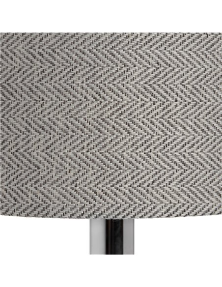 Hill Interiors Milan Chrome Table Lamp 17590 - pic 113270 | FastDaddyshop
