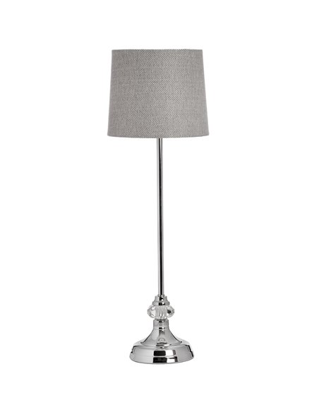 Hill Interiors Genoa Chrome Table Lamp 17595 - pic 113273 | FastDaddyshop