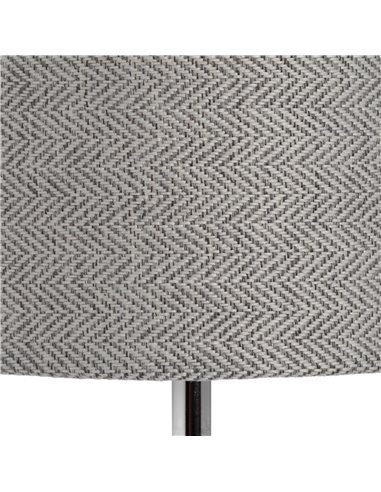 Hill Interiors Genoa Chrome Table Lamp 17595