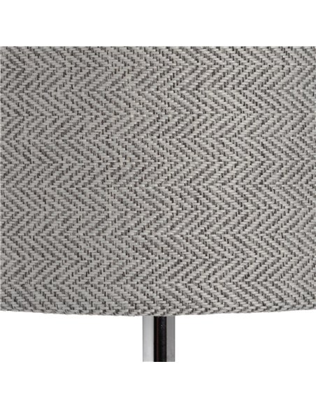 Hill Interiors Genoa Chrome Table Lamp 17595 - pic 113275 | FastDaddyshop