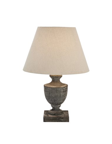 Hill Interiors Incia Urn Wooden Table Lamp 21283