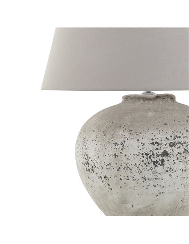 Hill Interiors Regola Large Stone Ceramic Lamp 23030