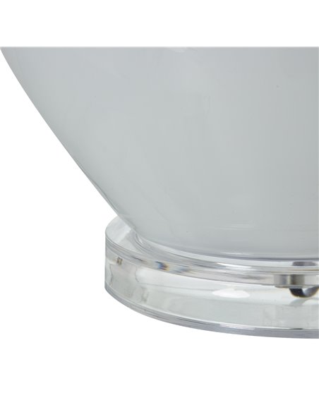 Hill Interiors Grey Shadows Table Lamp With Linen Shade 23733 - pic 113390 | FastDaddyshop