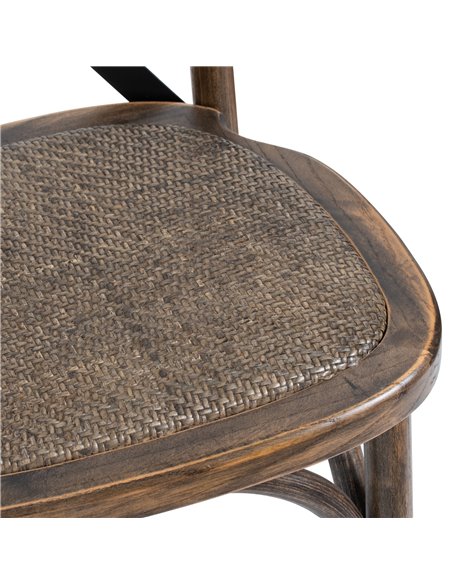 Hill Interiors Cross Back Dining Chair 20571 - pic 113417 | FastDaddyshop