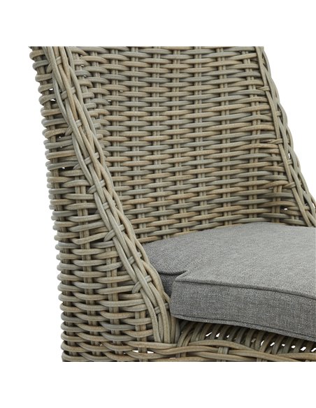 Hill Interiors Amalfi Collection Outdoor Round Dining Chair 22950 - pic 113435 | FastDaddyshop
