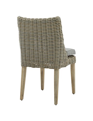 Hill Interiors Amalfi Collection Outdoor Round Dining Chair 22950