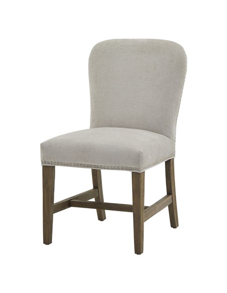 Hill Interiors Cobham Grey Dining Chair 22986 - pic 113442 | FastDaddyshop